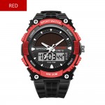 Sanda 719 Dual Display Sport Military LED Digital Watch 