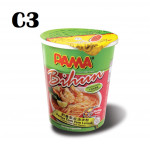 2 Cups Of PAMA Instant Cup Noodles (Any 2 cups)