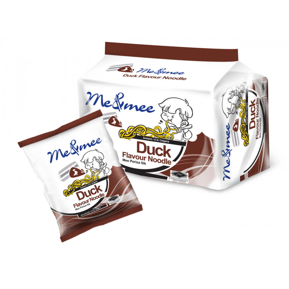 ME&MEE Instant Noodles Duck Flavour (60g x 5) - Halal