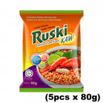 RUSKI Instant Noodles Tom Yam KAW (80gx5) Halal – Malaysia