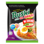 RUSKI Cili Sriracha Mi Goreng (80gx5) Halal – Malaysia