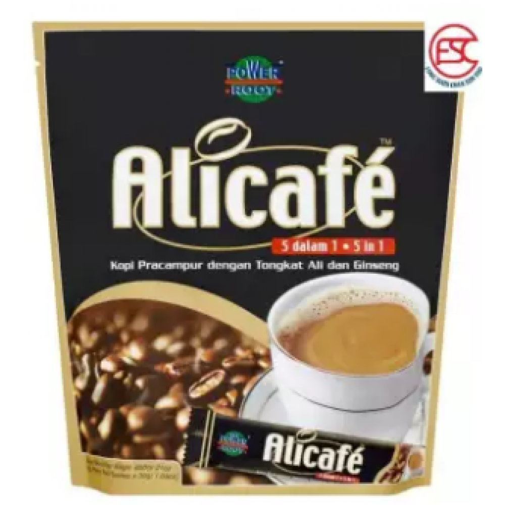 Alicafe Instant 5 in 1 Tongkat Ali & Ginseng Coffee (30gm x 20 sachet) Alicafe Instant 5 in 1 Tongkat Ali & Ginseng Coffee (30gm x 20 sachet)