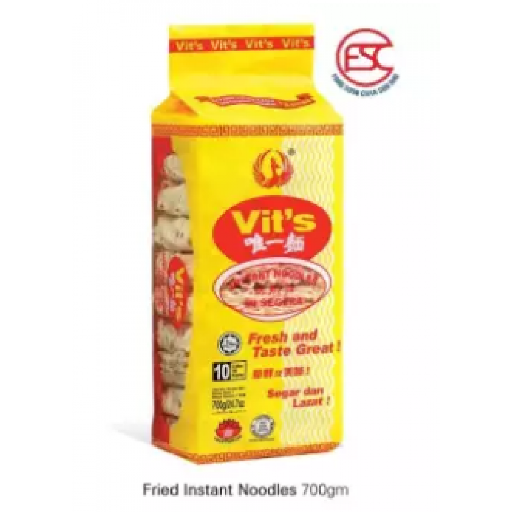 Vit's Fried Instant Noodles 700gm x 6pkt(no flavouring) Vit's Fried Instant Noodles 700gm x 6pkt(no flavouring)