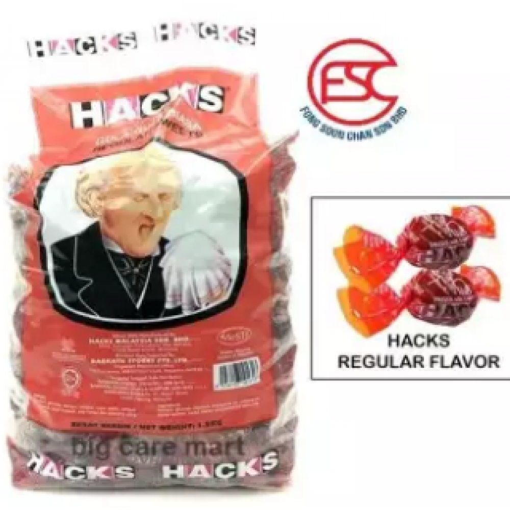Hacks Regular Mint Candy 1.5kg Hacks Regular Mint Candy 1.5kg