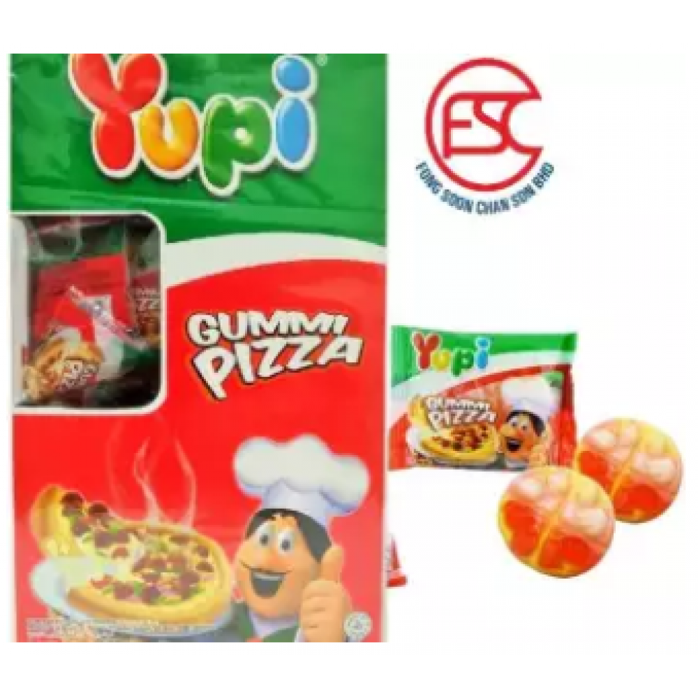 Yupi Mini Gummy Pizza 9gm x 72 pieces Yupi Mini Gummy Pizza 9gm x 72 pieces