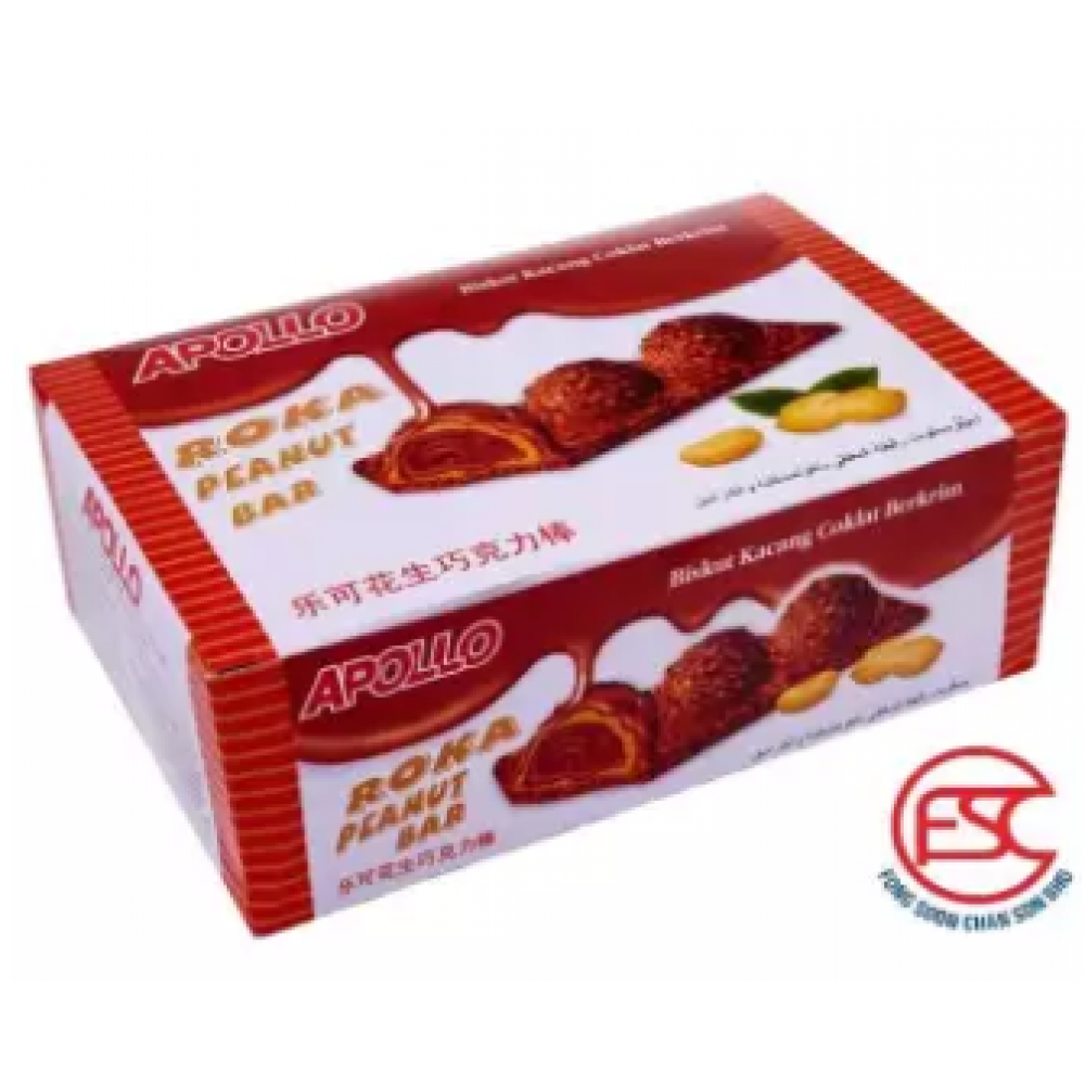 Apollo Roka Peanut Choco Bar (24 pieces) Apollo Roka Peanut Choco Bar (24 pieces)