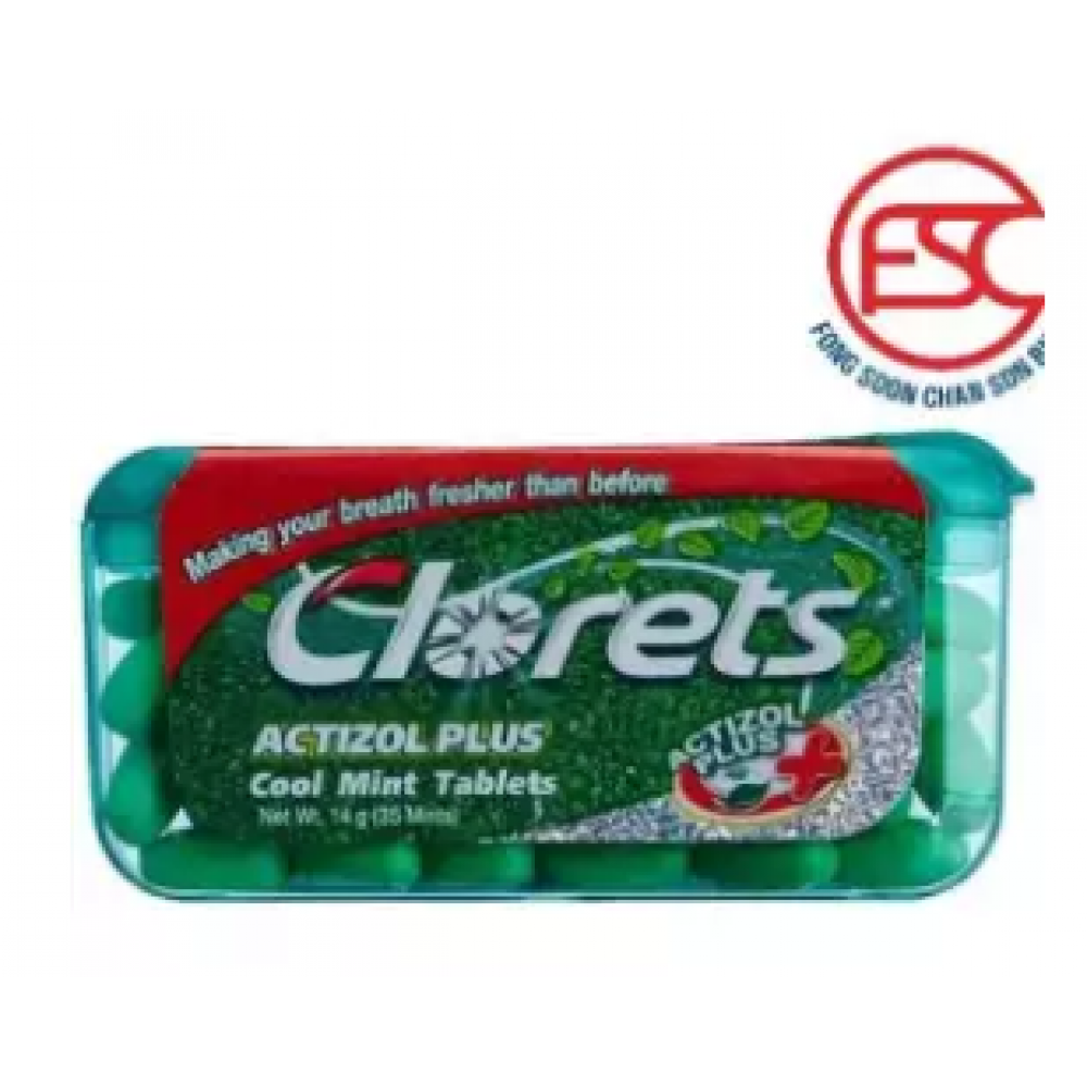 Clorets Mini Mint Cool Mint Candy 14gm x 12boxes Clorets Mini Mint Cool Mint Candy 14gm x 12boxes
