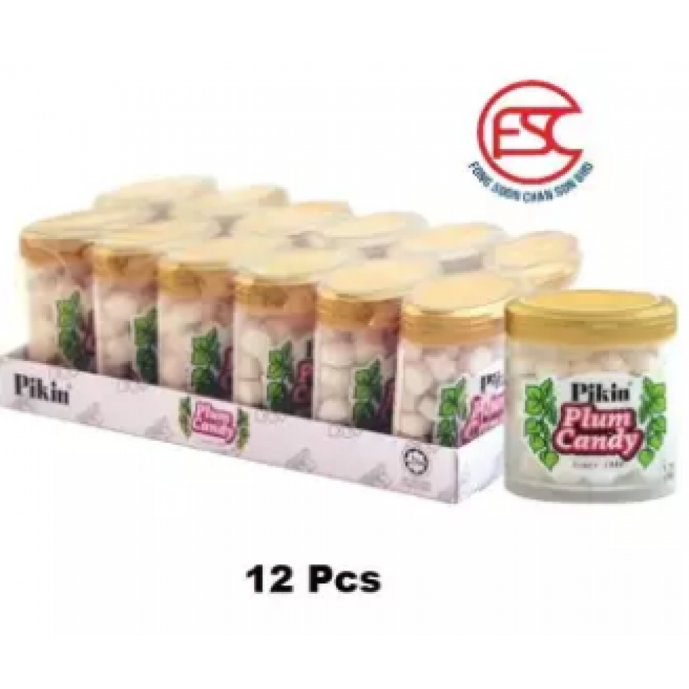 Pikin Plum Tablet candy 50gm x 12botol Pikin Plum Tablet candy 50gm x 12botol