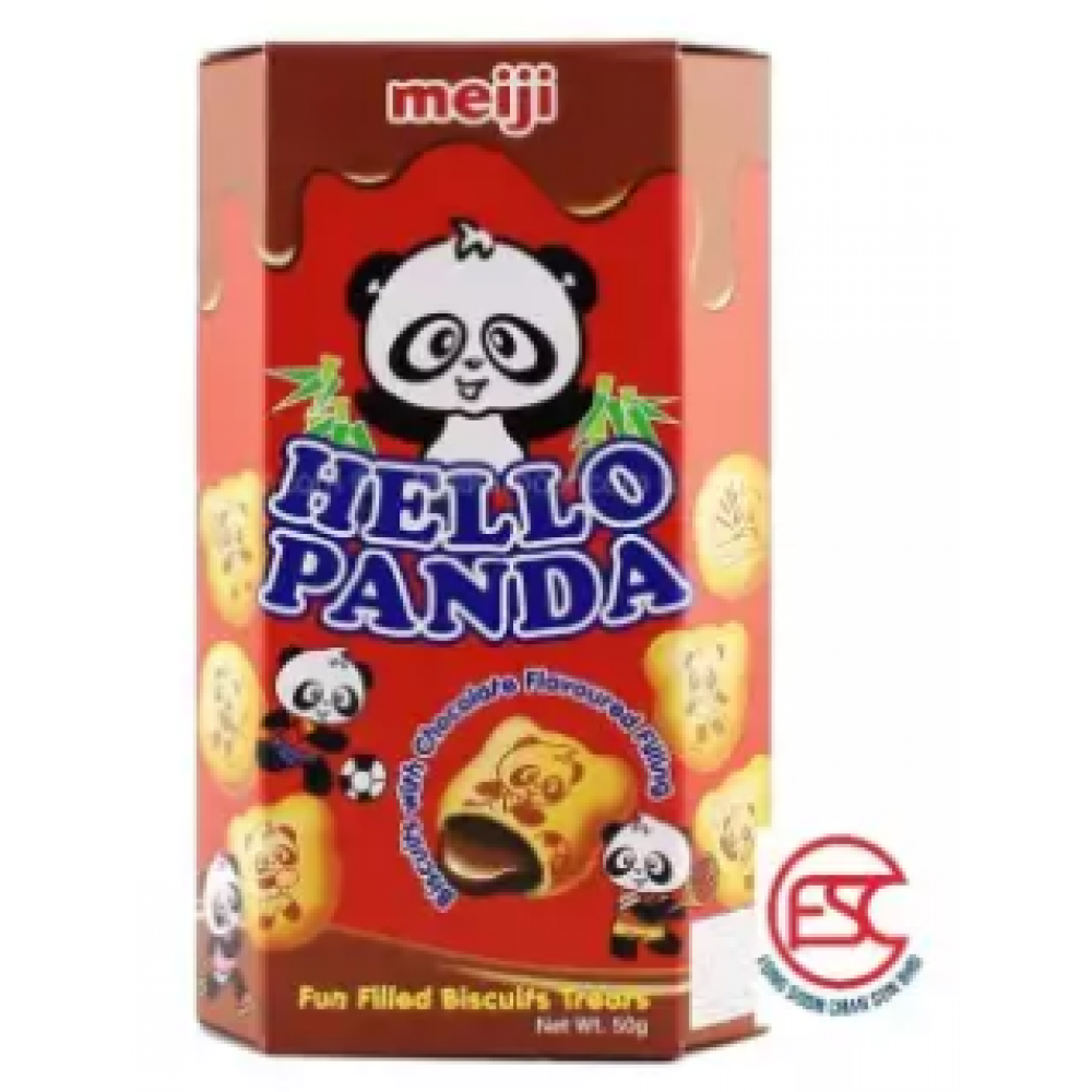 Meiji Hello Panda biscuits 45gm x 10box Chocolate Flavours Meiji Hello Panda biscuits 45gm x 10box Chocolate Flavours
