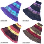 COTTON GYPSY SKIRT AAC05 AL AINNA STOCK CLEARNACE SALE READY STOCK RAYA