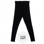 BLACK LEGGINGS WOMEN AL AINNA AAC80 // READY STOCK SLIM FIT COTTON HOT SELLER