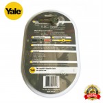 Yale Y120/50/127/2 Satin Chrome Padlock/Mangga Keyed Alike System -50mm x 2pcs