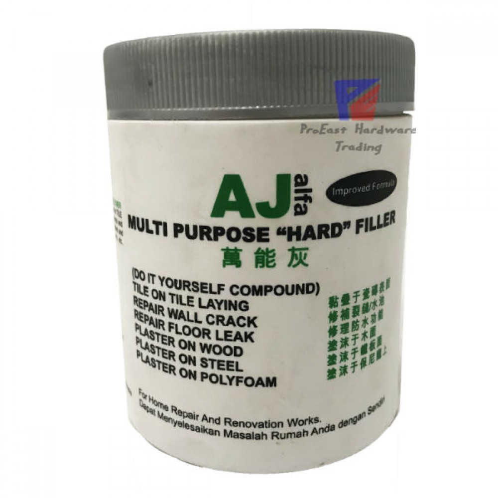 AJ-Multi Purpose HARD Filler Cement-0.8kg(Grey) AJ-Multi Purpose HARD Filler Cement-0.8kg(Grey)