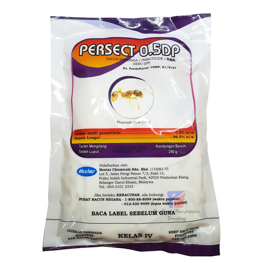 Persect 0.5DP - INSECTICIDE (RACUN SERANGGA) Persect 0.5DP - INSECTICIDE (RACUN SERANGGA)