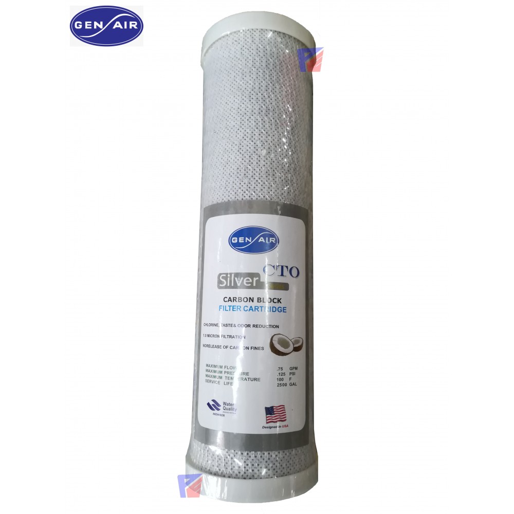 GEN AIR CTO Carbon Block Filter Cartridge GEN AIR CTO Carbon Block Filter Cartridge