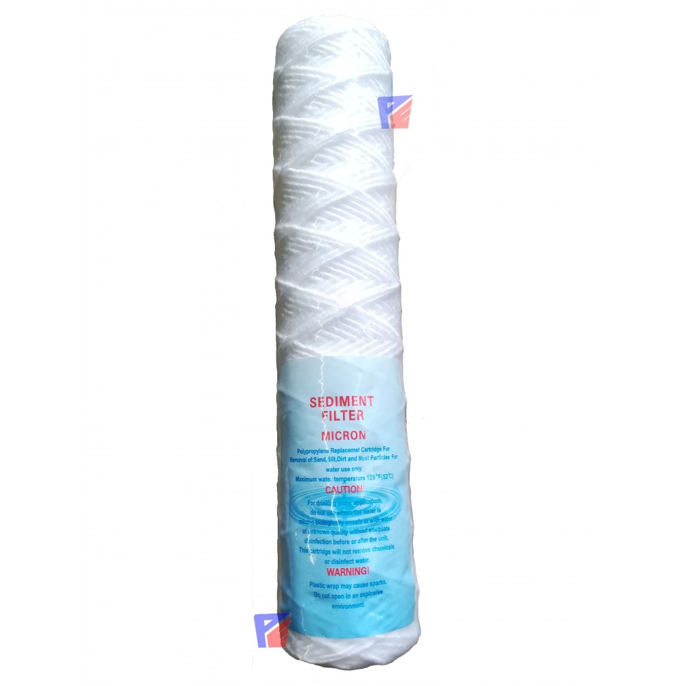 10" String Wound Filter Cartridge micron PP Cotton Filter Sediment Filter 10" String Wound Filter Cartridge micron PP Cotton Filter Sediment Filter