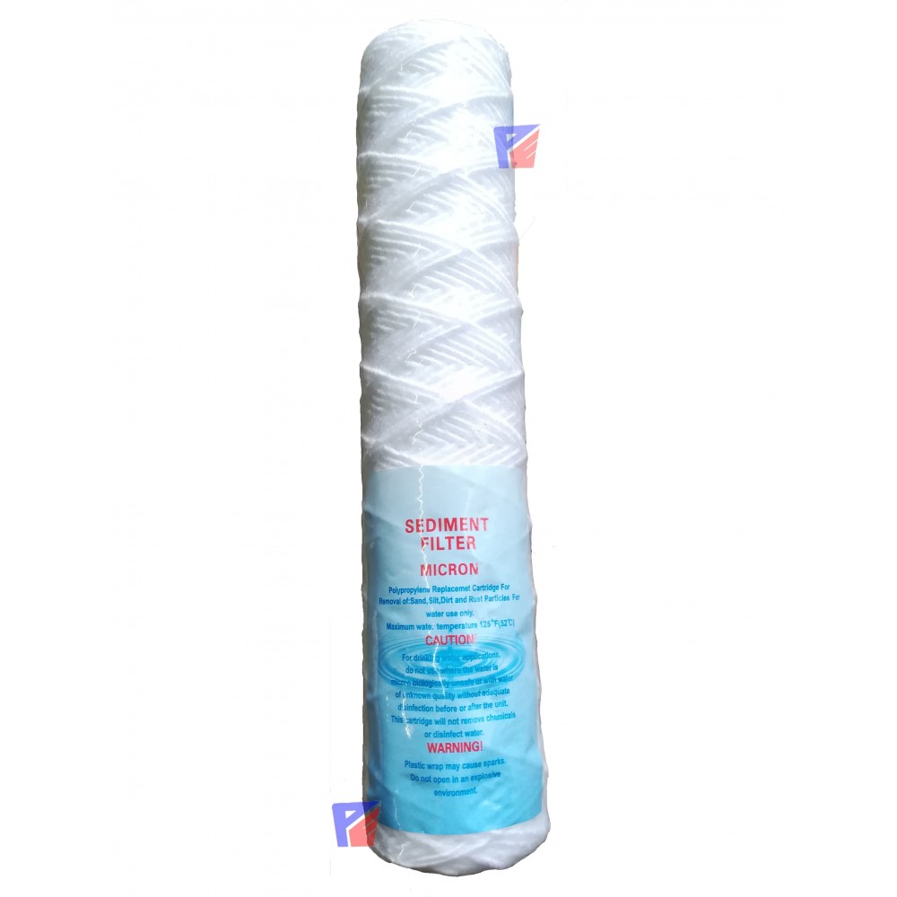 10" String Wound Filter Cartridge micron PP Cotton Filter Sediment Filter