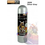 Samurai Spray Paint 2K06 Epoxy Metal Primer-400ml(Silver Grey)