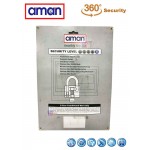 AMAN-304-5004 H/D Stainless Steel Padlock (4 Lock+5 Key)