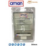 AMAN-304-5001 H/D Stainless Steel Padlock (4 Key)
