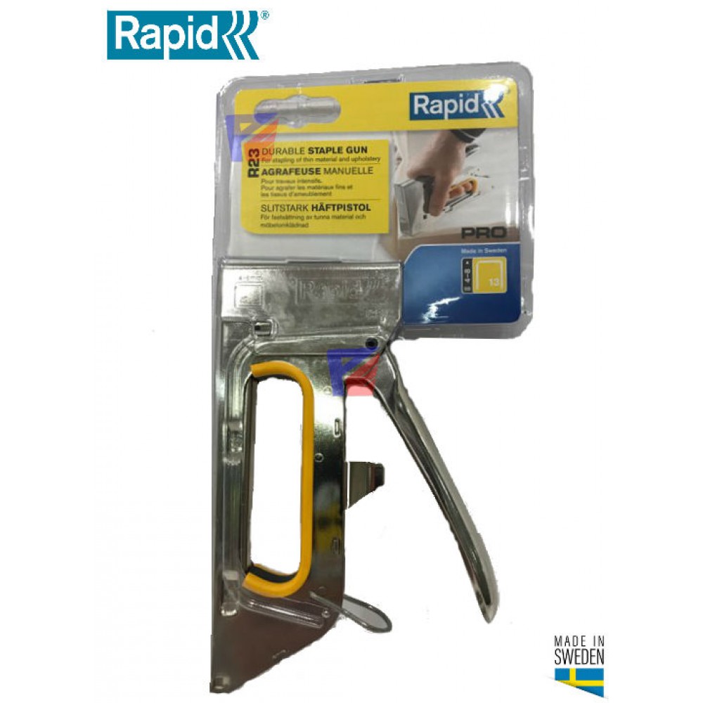 Rapid 4-8mm PRO R23 Original Staple Gun(Made In Sweden)