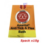 Asuntol-Anti Kutu/Tick & Flea Bath Powder狗虱粉(5pack x15g)
