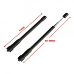 SMA Female Telescopic UHF Walkie Talkie Antenna