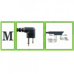Ear Hook PTT Earphone Headset - M Port