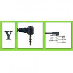Ear Hook PTT Earphone Headset - Y Port