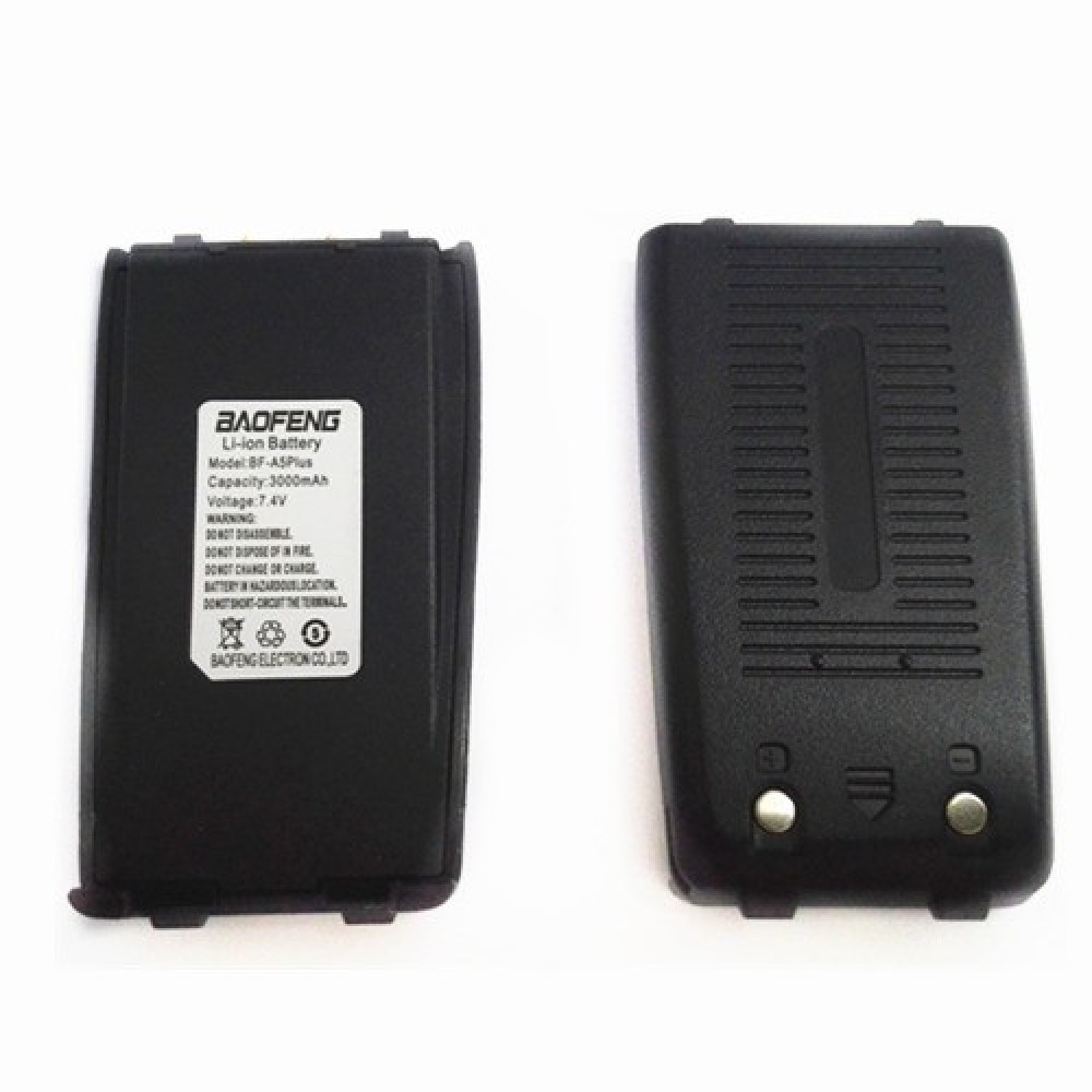 BAOFENG BF-A5 Plus 3000mAh Li-ion Battery BAOFENG BF-A5 Plus 3000mAh Li-ion Battery