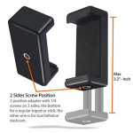 2-in-1 Tabletop Stand & Pistol Grip Mini Tripod