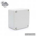 ABS IP67 Waterproof Durable Outdoor Junction Box - 75*125*125mm