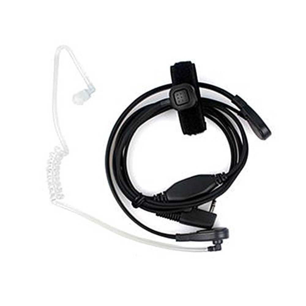 Biker Throat Vibration PTT Earphone Headset - K Port