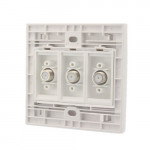 F Female Type 3 Gang Astro Fm Satellite Tv Socket