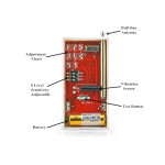 KR-Z30A 433Mhz Wireless Window Shock Vibration Sensor