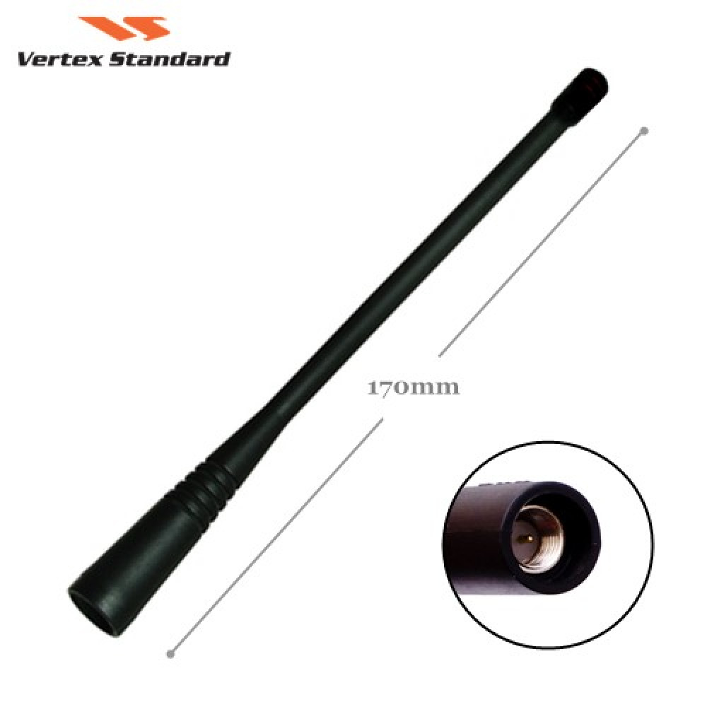 VERTEX STANDARD VX-231 ATU-6B UHF SMA MALE Whip Antenna