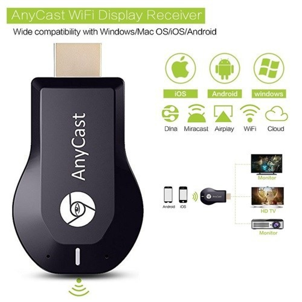 ANYCAST Miracast Airplay Dlna Mirroring Wifi HDMI Dongle