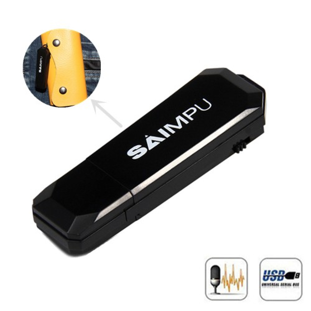 SAIMPU USB Flash Drive Spy Voice Recorder