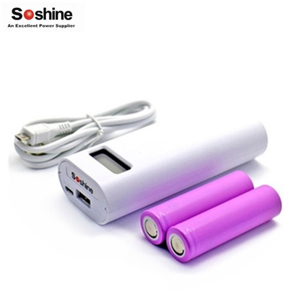 SOSHINE E4S 18650 Battery Charger + DIY Powerbank Box SOSHINE E4S 18650 Battery Charger + DIY Powerbank Box