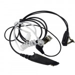 MOTOROLA GP328 GP338 Acoustic AirTube PTT Earphone Headset