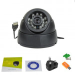 DOME MicroSD Day & Night Indoor Surveillance CCTV Camera