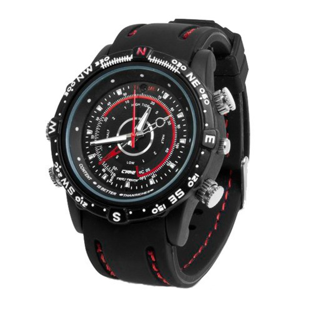 X6 Watch Spy Hidden Pinhole Camera - 8GB X6 Watch Spy Hidden Pinhole Camera - 8GB