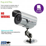 IR Bullet MicroSD Day & Night Outdoor Surveillance CCTV Camera