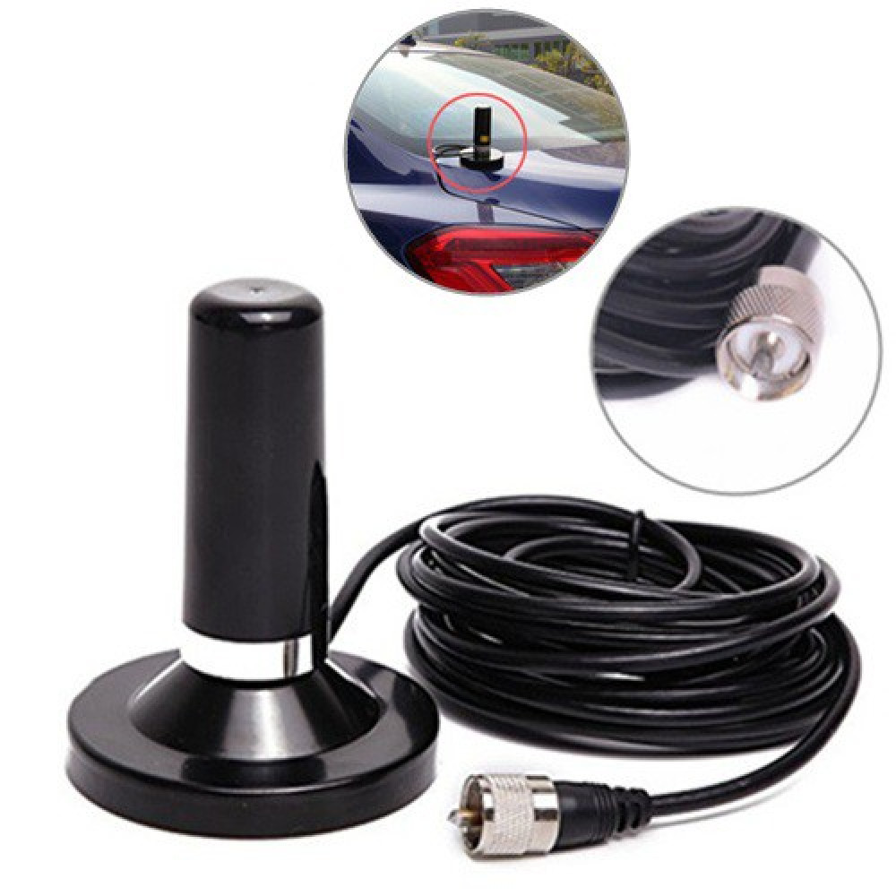 N1 Dual Band Magnetic Base mobile Radio Antenna - PL259 UHF Male