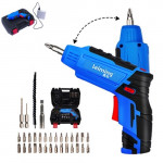 LEIMING Mini Cordless Electric Screwdriver Tools Set