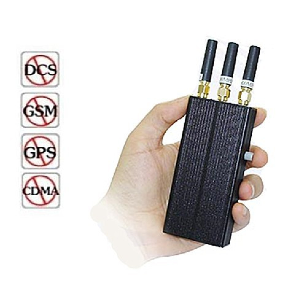 3 Band 2G GPS Portable Mobile Blocker