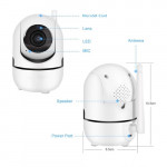 Y4A 1080p Day & Night Wireless Auto Tracking Ptz Cctv Camera