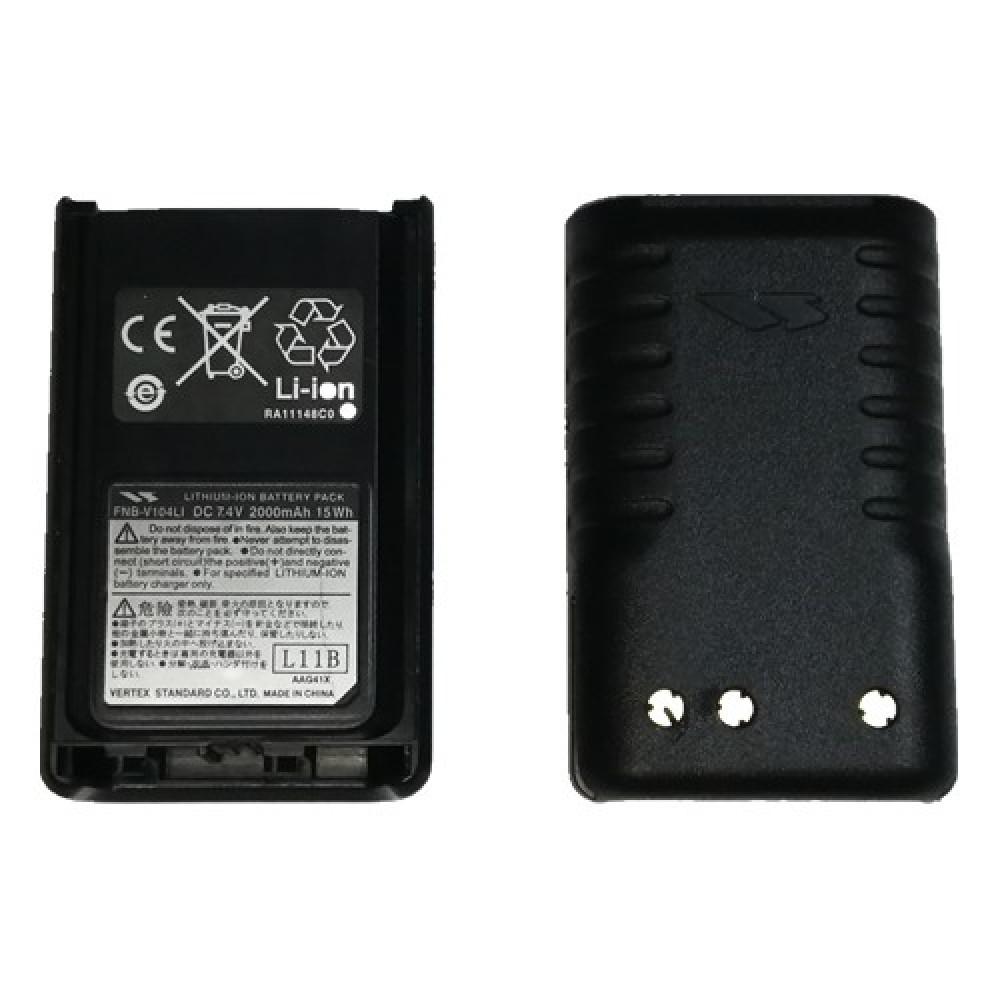 VERTEX STANDARD VX-231 G6 FNB-V104LI 2000mAh Li-ion Battery VERTEX STANDARD VX-231 G6 FNB-V104LI 2000mAh Li-ion Battery