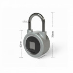 OKLOK FB50 Keyless Fingerprint Bluetooth Smart Padlock