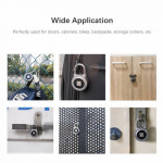 OKLOK FB50 Keyless Fingerprint Bluetooth Smart Padlock